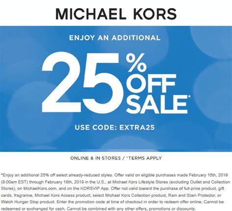 descuentos michael kors|Michael Kors first order promo code.